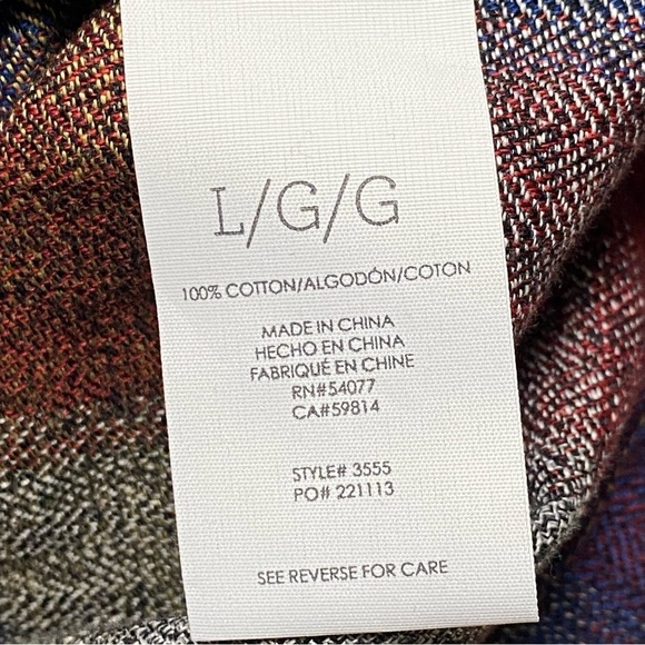 Cabi Coat Women’s Size Large Earth tone Heritage Plaid Full zip jacket - Picture 10 of 16